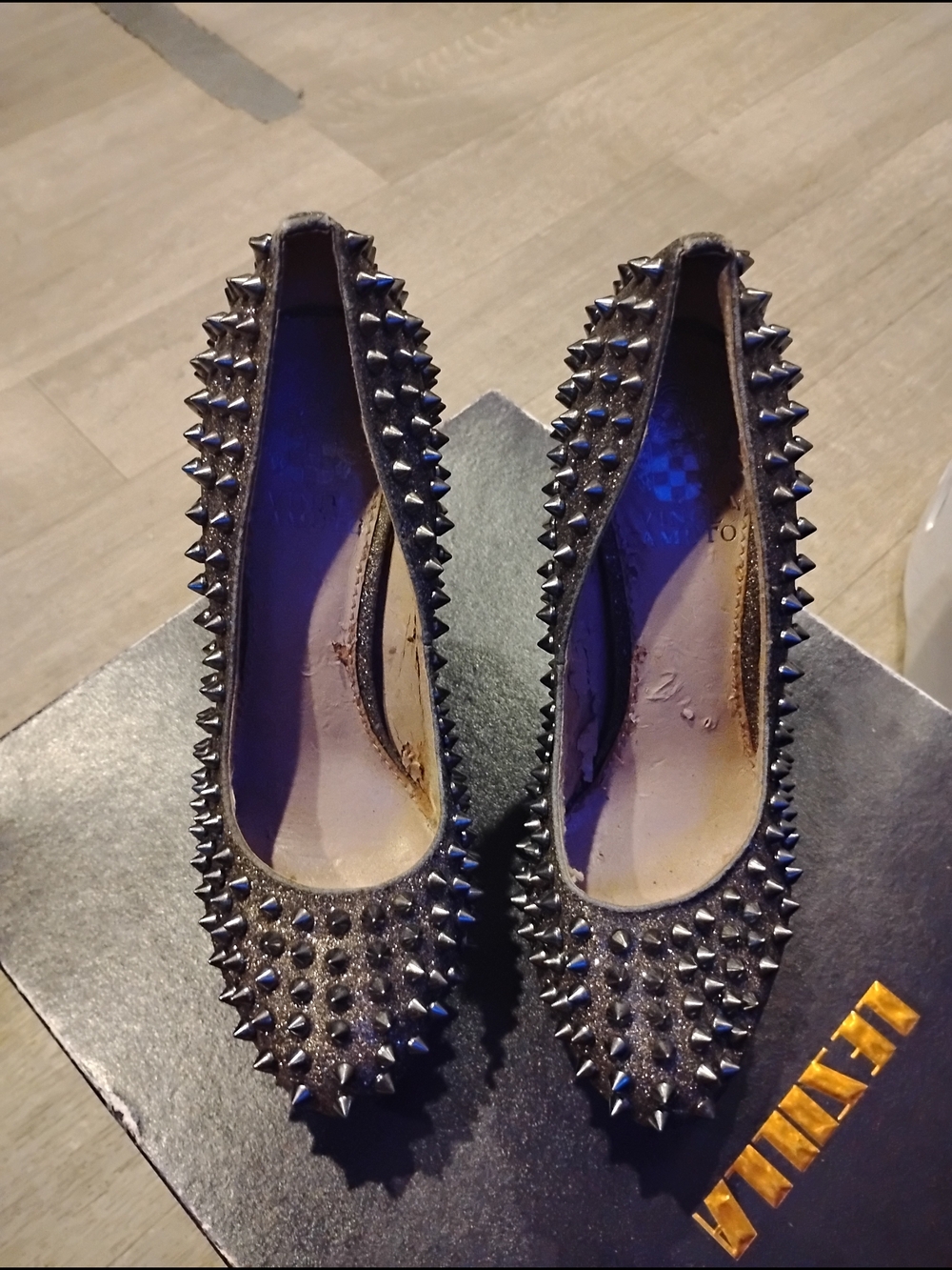 Vince Camuto Madeline Studded Womens Stilleto